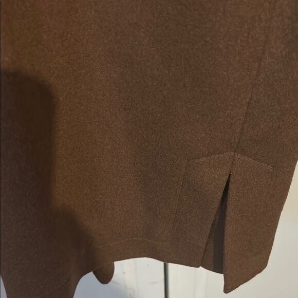 Schneiders shurwolle mit cashemere men's Brown Overcoat size 42 USA - Picture 9 of 12